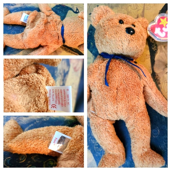 Ty Other - Fuzz beanie baby bear 1999